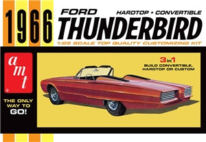 AMT 1:25 1966 Ford Thunderbird Hardtop/Convertible 3-in-1 - Chester Model Centre