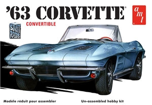 AMT 1:25 '63 Corvette Convertible - Chester Model Centre