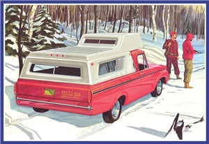 AMT 1:25 1963 Ford F-100 Camper Pickup Truck - Chester Model Centre