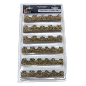 Sand bags 6” straight (6 pcs per blister) - Chester Model Centre