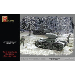 Soviet T-26 Light Tank 1:72 - Chester Model Centre