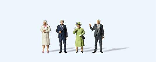 Preisser PR13407 OO Gauge Queen Elizabeth II Special Edition Figures - Chester Model Centre