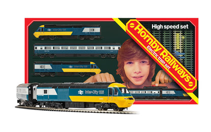 HORNBY RAILWAYS R1289M B.R. High Speed Retro Train Set - INCLUDES FREE INSURED UK POSTAGE - Chester Model Centre