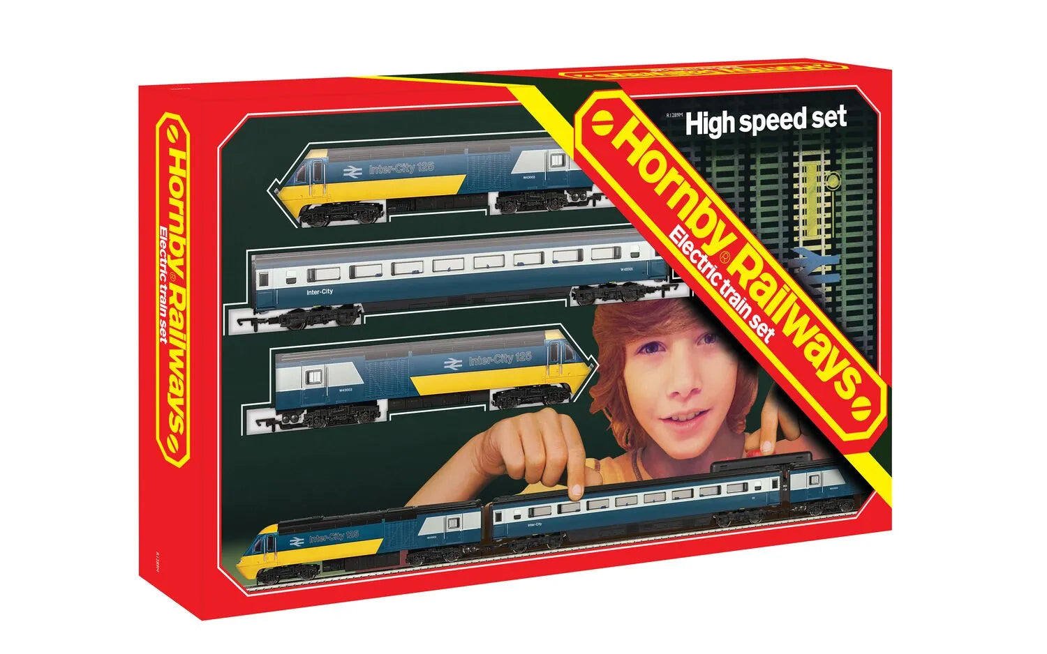 HORNBY RAILWAYS R1289M B.R. High Speed Retro Train Set - INCLUDES FREE INSURED UK POSTAGE - Chester Model Centre