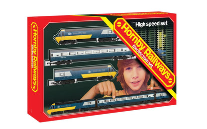 HORNBY RAILWAYS R1289M B.R. High Speed Retro Train Set - INCLUDES FREE INSURED UK POSTAGE - Chester Model Centre