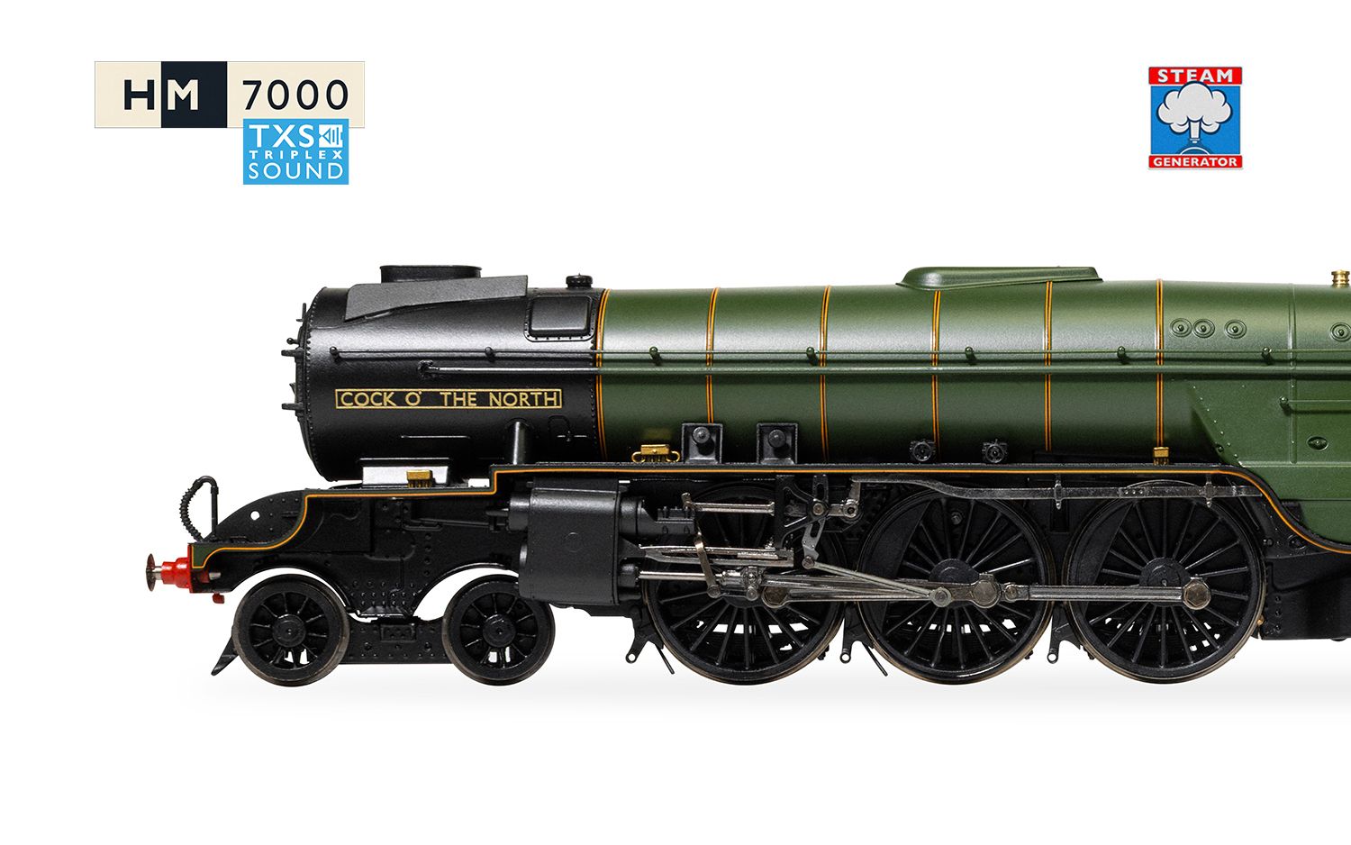 HORNBY R30395SS BR (Early) - Thompson A2-2 - 60501 'Cock O the North' (With Steam Generator) - Chester Model Centre