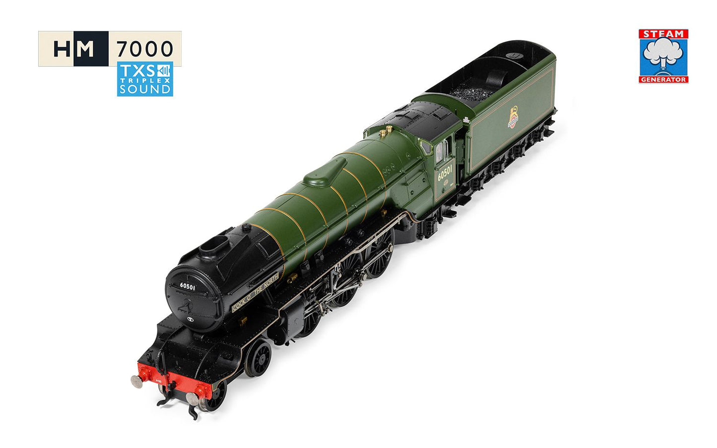 HORNBY R30395SS BR (Early) - Thompson A2-2 - 60501 'Cock O the North' (With Steam Generator) - Chester Model Centre