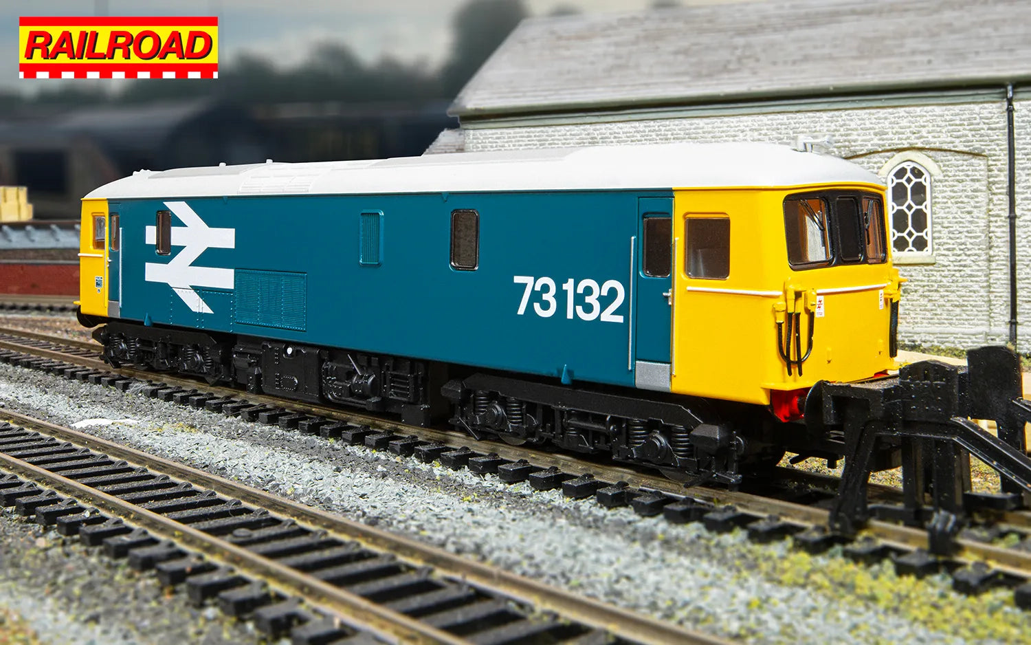 HORNBY R30431 RailRoad: Class 73 - BR - 73132 - Era 8 Sectorisation (1982-1997) - Chester Model Centre