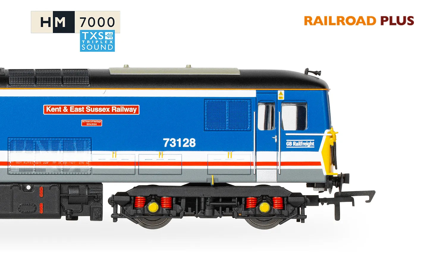HORNBY R30432TXS RailRoad Plus: GBRf Network South East - Class 73 - 73128 'Kent & East Sussex Railway' (DCC Sound Fitted) - Chester Model Centre