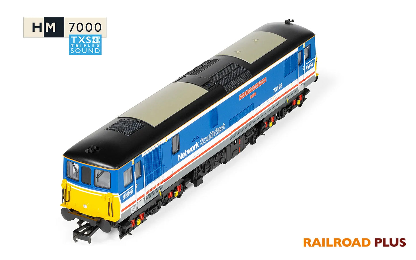 HORNBY R30432TXS RailRoad Plus: GBRf Network South East - Class 73 - 73128 'Kent & East Sussex Railway' (DCC Sound Fitted) - Chester Model Centre