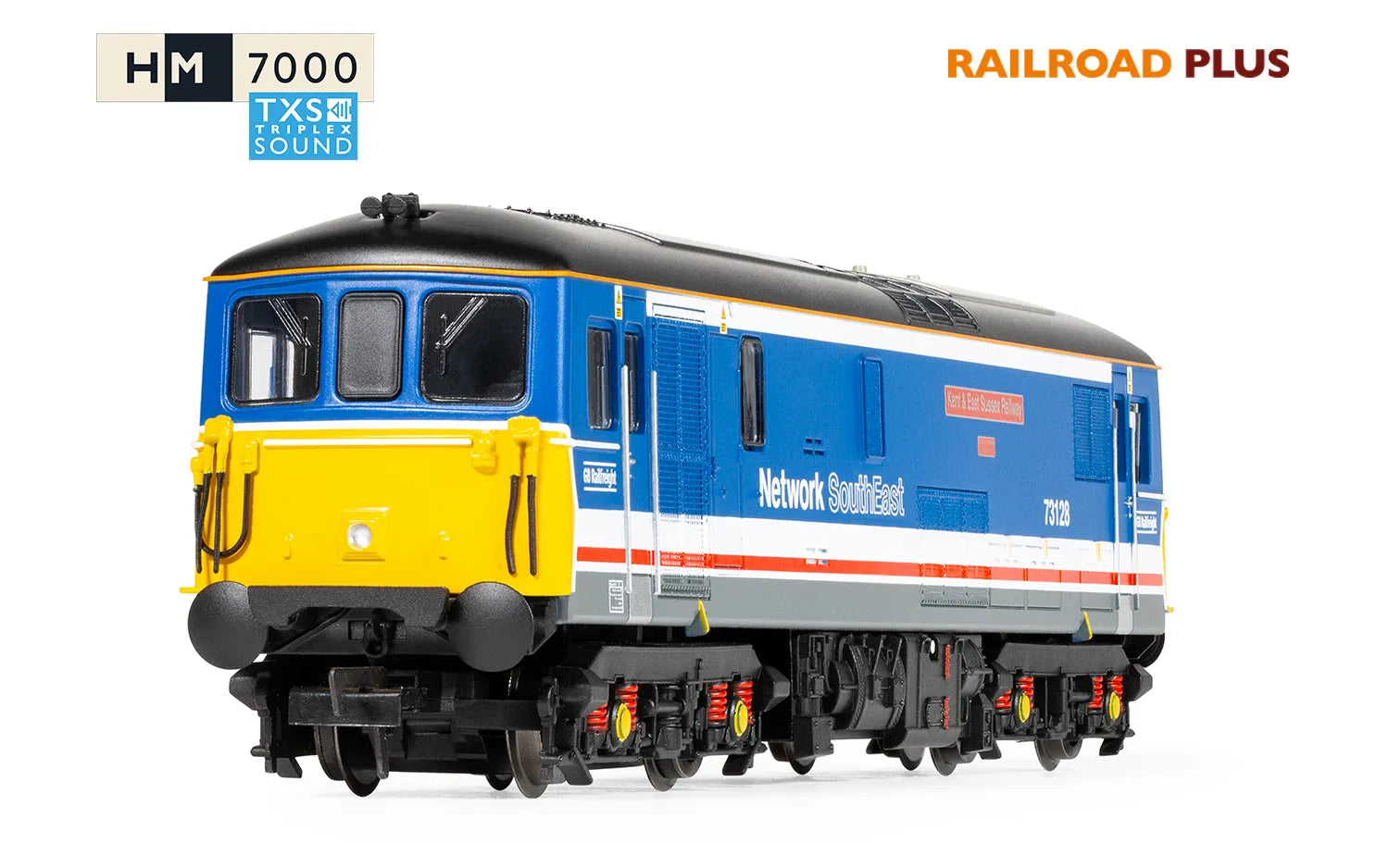 HORNBY R30432TXS RailRoad Plus: GBRf Network South East - Class 73 - 73128 'Kent & East Sussex Railway' (DCC Sound Fitted) - Chester Model Centre