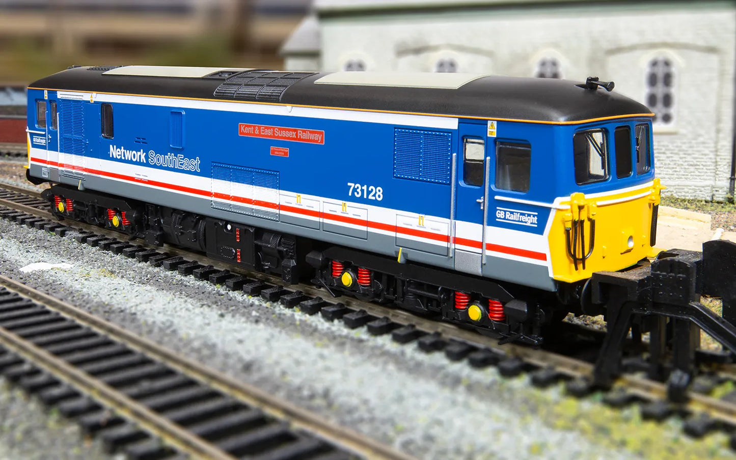 HORNBY R30432TXS RailRoad Plus: GBRf Network South East - Class 73 - 73128 'Kent & East Sussex Railway' (DCC Sound Fitted) - Chester Model Centre