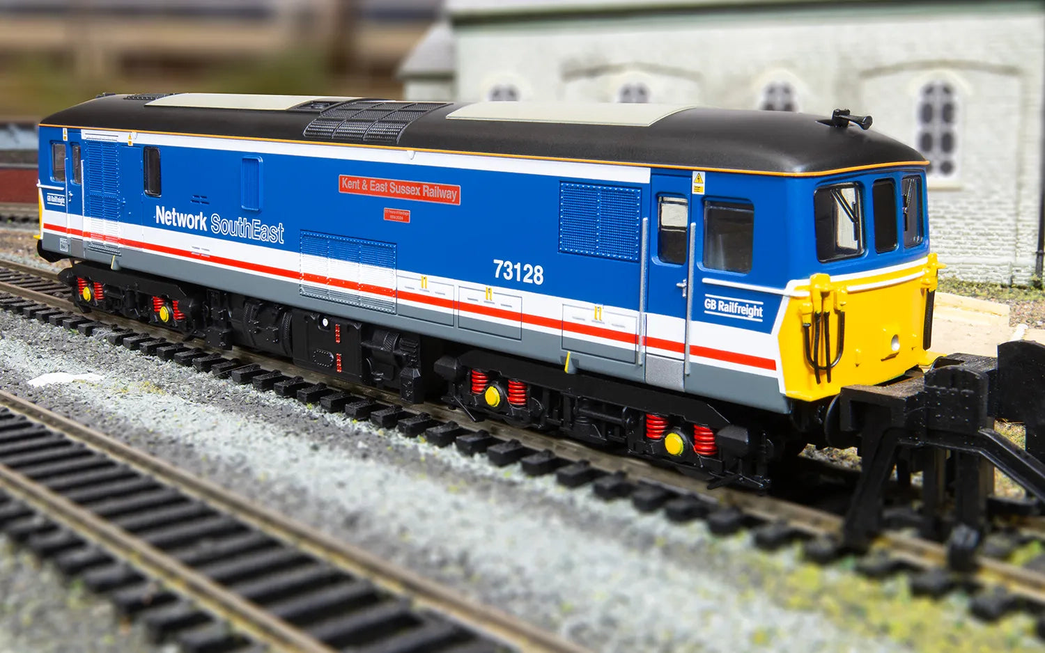 HORNBY R30432TXS RailRoad Plus: GBRf Network South East - Class 73 - 73128 'Kent & East Sussex Railway' (DCC Sound Fitted) - Chester Model Centre