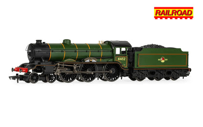 Hornby Railroad R30433 BR B17 Class Locomotive 'Darlington' No.61652 BR Green (DCC Ready)) - Chester Model Centre