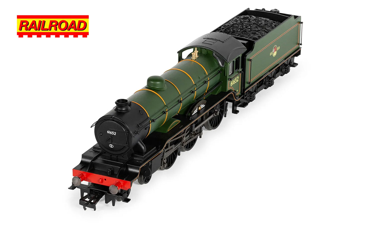 Hornby Railroad R30433 BR B17 Class Locomotive 'Darlington' No.61652 BR Green (DCC Ready)) - Chester Model Centre