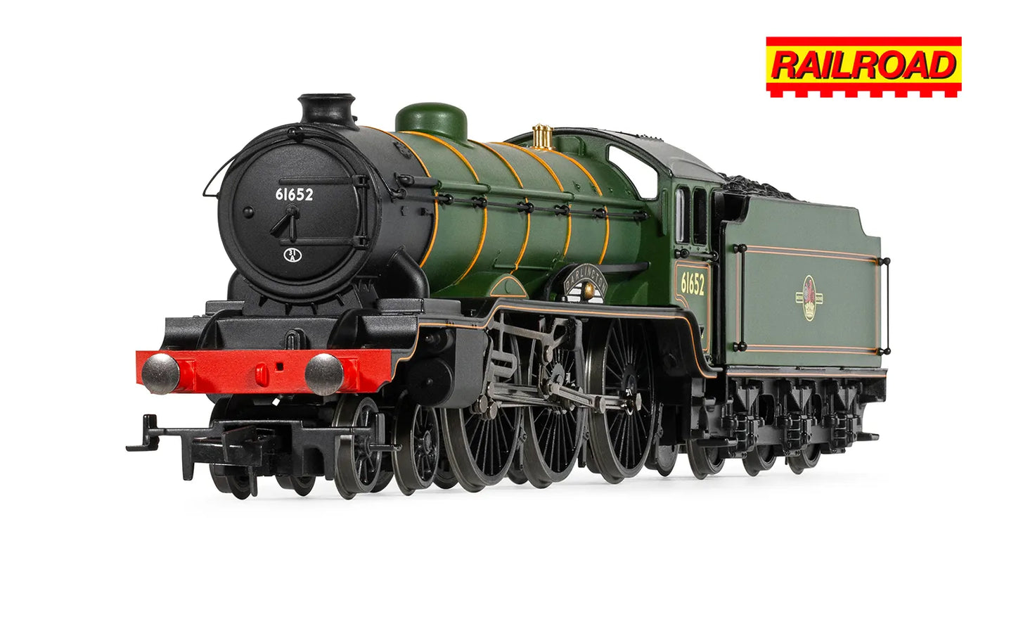 Hornby Railroad R30433 BR B17 Class Locomotive 'Darlington' No.61652 BR Green (DCC Ready)) - Chester Model Centre