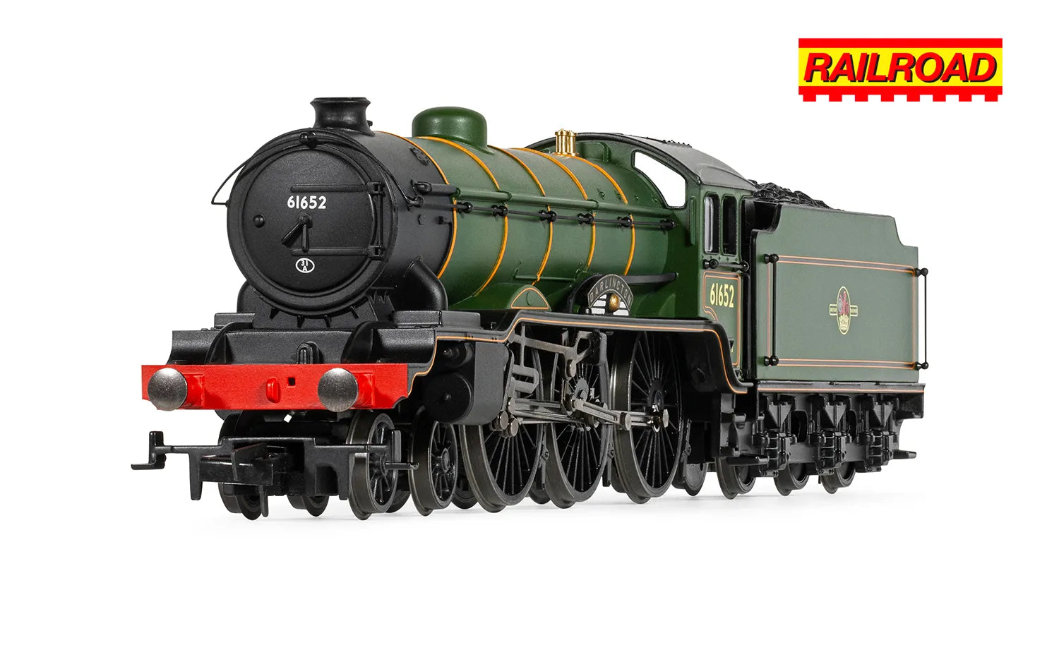 Hornby Railroad R30433 BR B17 Class Locomotive 'Darlington' No.61652 BR Green (DCC Ready)) - Chester Model Centre