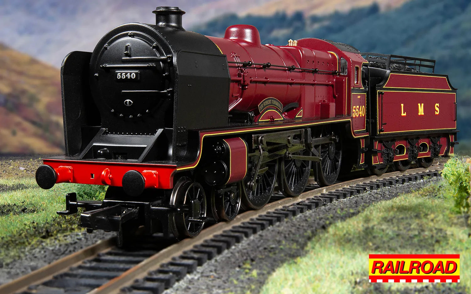 HORNBY Railroad R30434 LMS Patriot Class 4-6-0 'Sir Robert Turnbull' No.5540 - Era 3 (1923-1947) - Chester Model Centre