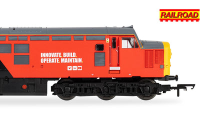 Hornby Railroad Plus - Enhanced Livery R30436 Loram Class 37 AN COMUNN GAIDHEALACH NO.37418 DCC Ready - Chester Model Centre
