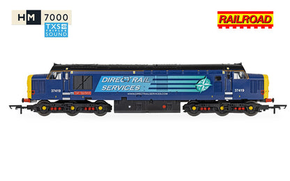 Hornby R30437TXS DRS Class 37  'Carl Haviland' 37419 (DCC Sound fitted) - Chester Model Centre
