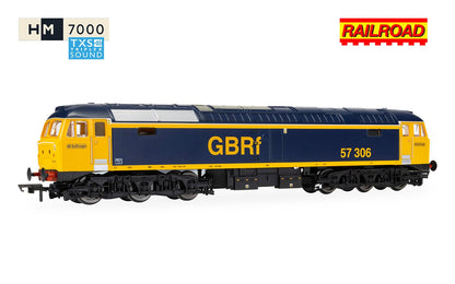 Hornby R30441TXS RailRoad: GBRf - Class 57 - 57306 (DCC Sound Fitted) - Chester Model Centre