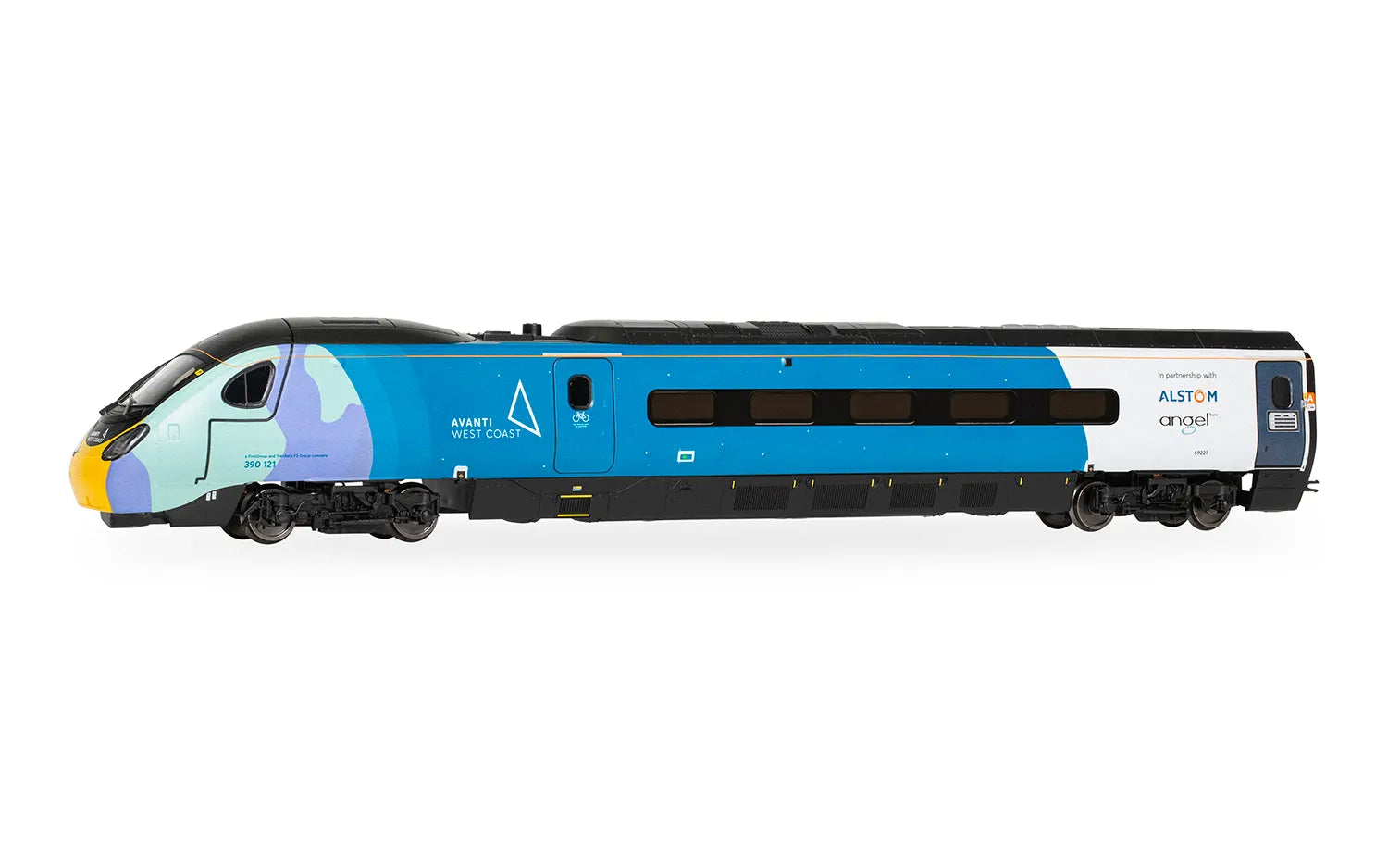 HORNBY R30444 Avanti West Coast - Class 390 - 390121 - 4 Car Train Pack (COP26 Livery) - Chester Model Centre