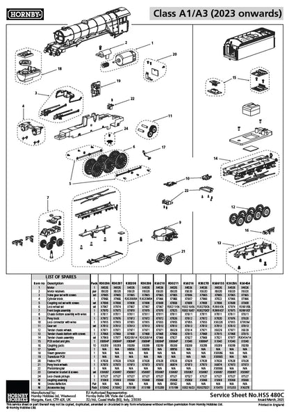 HORNBY R30454 LNER - Class A3 - 4472 'Flying Scotsman' (VE Day 80th Anniversary) - Chester Model Centre