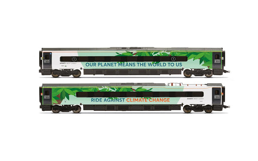 HORNBY R40451 Avanti West Coast Class 390 'Climate Change' Livery Coach Pack 1 - Era 11 - Chester Model Centre