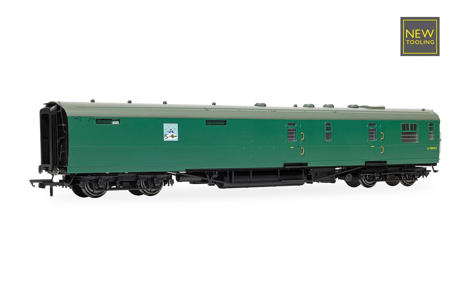 HORNBY R40471 BR - Kitchen and Buttery Car & Composite Restaurant - 7834 'Jolly Tar' - Coach Twin Pack - Chester Model Centre