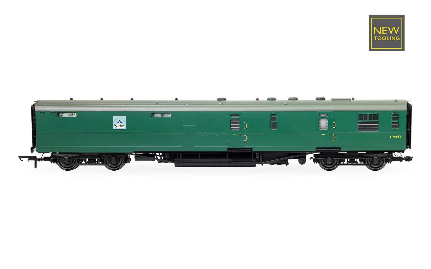 HORNBY R40471 BR - Kitchen and Buttery Car & Composite Restaurant - 7834 'Jolly Tar' - Coach Twin Pack - Chester Model Centre