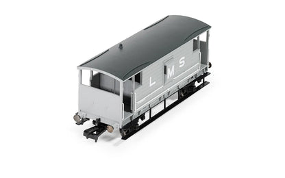 Hornby R60285 OO Gauge LMS Grey 20T Brake Van No.730071 - Chester Model Centre