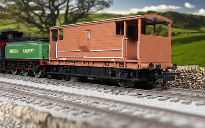 Hornby OO Gauge R60286 BR Bauxite (ex LMS) 20T Brake Van No.732350 - Chester Model Centre
