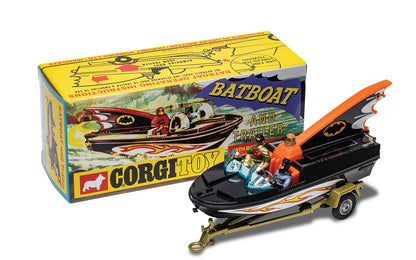 CD54321062 Corgi Toys 107 - Bat Boat With Batman & Robin (Reissue) TV and Film - Chester Model Centre