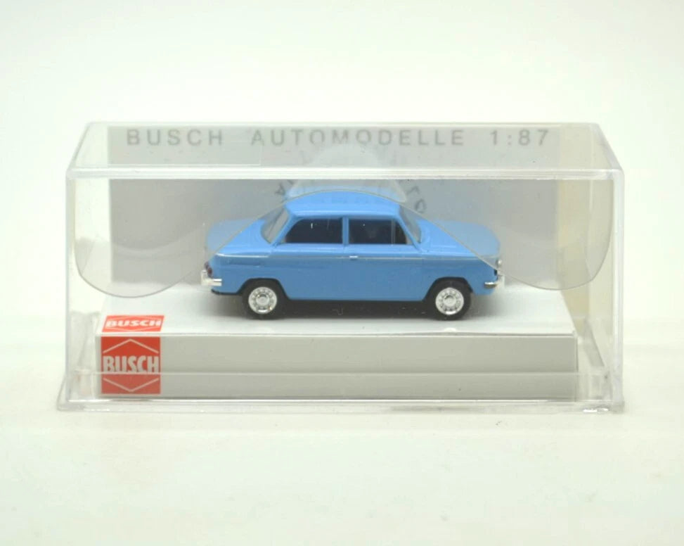 BUSCH 1/87 48400 NSU 1000TT Pale Blue - Chester Model Centre