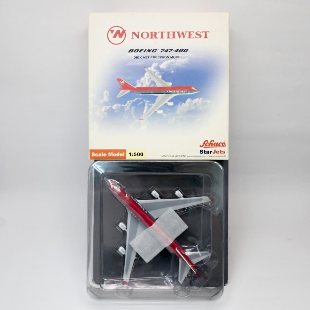 StarJets SJNWA195 Northwest Boeing 747-400 (1:500) - Chester Model Centre