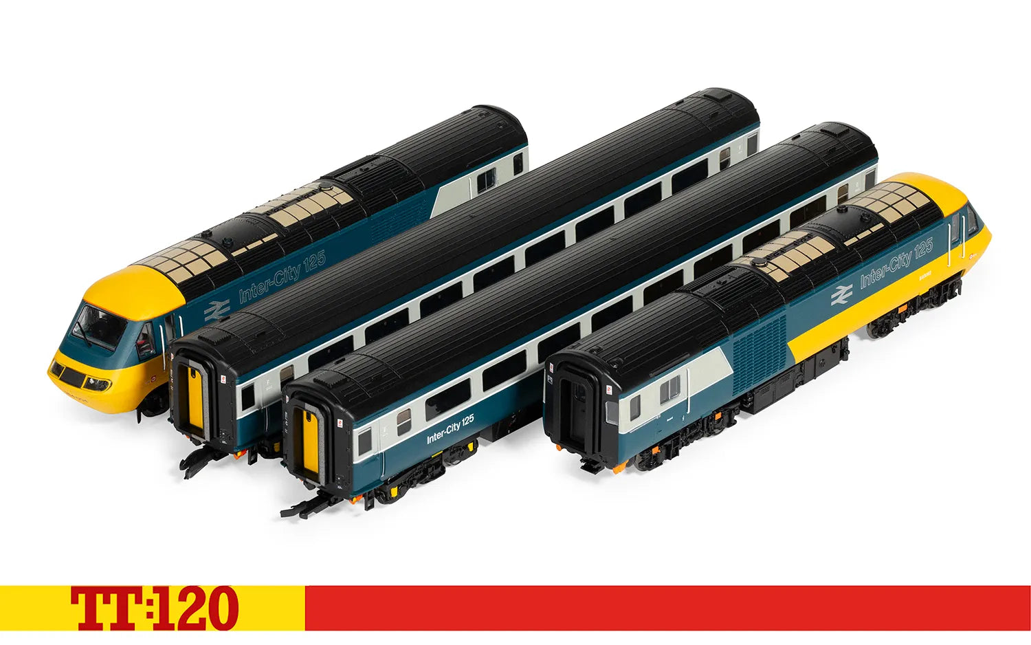 Hornby TT-120 Inter-City 125 High Speed Train Set (TT1004M) No's 43062 / 43063 - Chester Model Centre