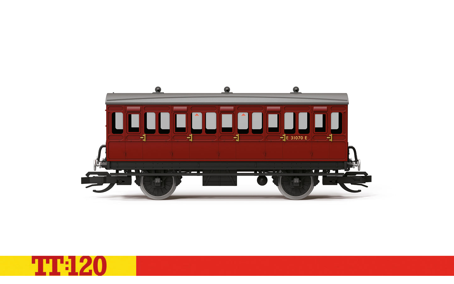 SALE - Hornby TT4060 BR 4 Wheel Coach 3rd Class