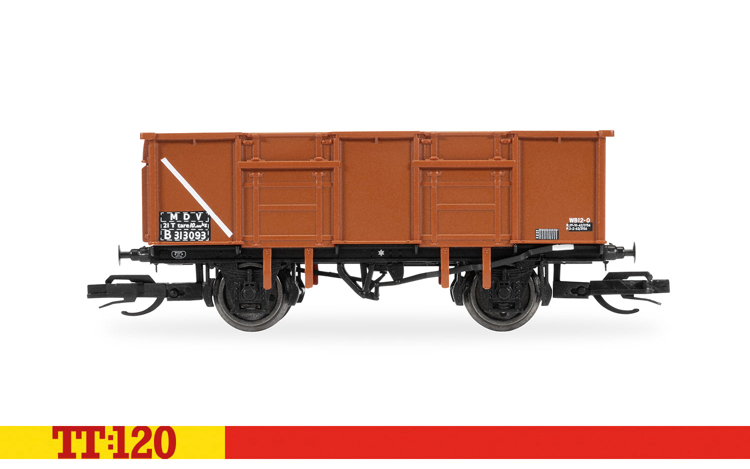 Hornby TT120 TT6039 BR 21T Mineral wagon Triple Pack 313093 313075 313127 - Chester Model Centre