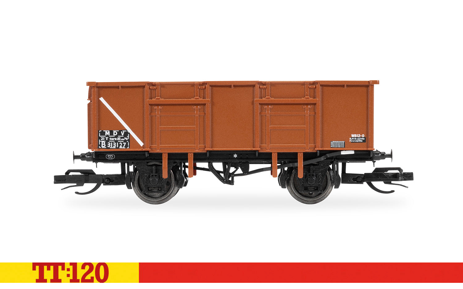 Hornby TT120 TT6039 BR 21T Mineral wagon Triple Pack 313093 313075 313127 - Chester Model Centre