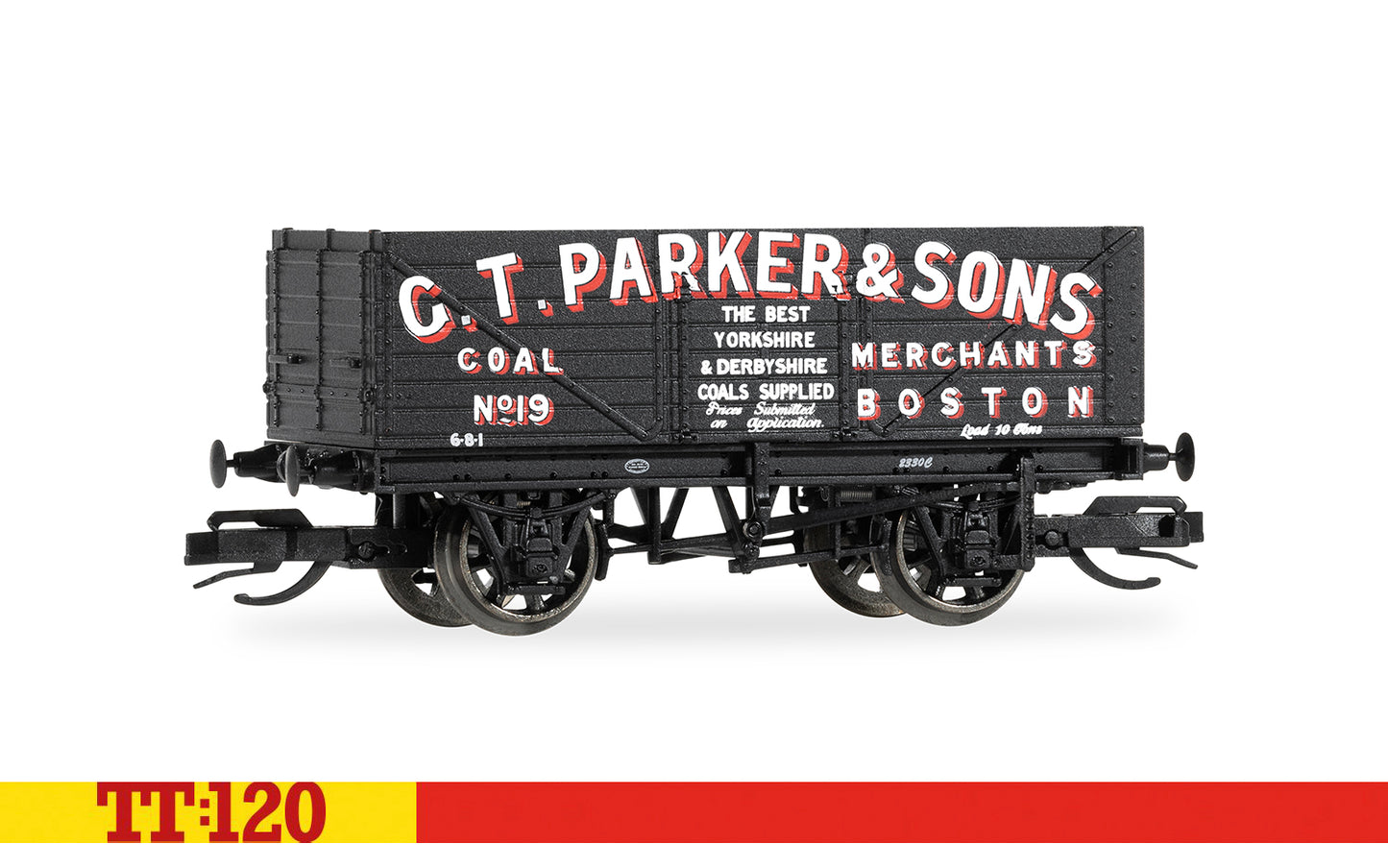 Hornby TT120 TT6040 GT Parker & Sons 7 Plank Wagon - Chester Model Centre