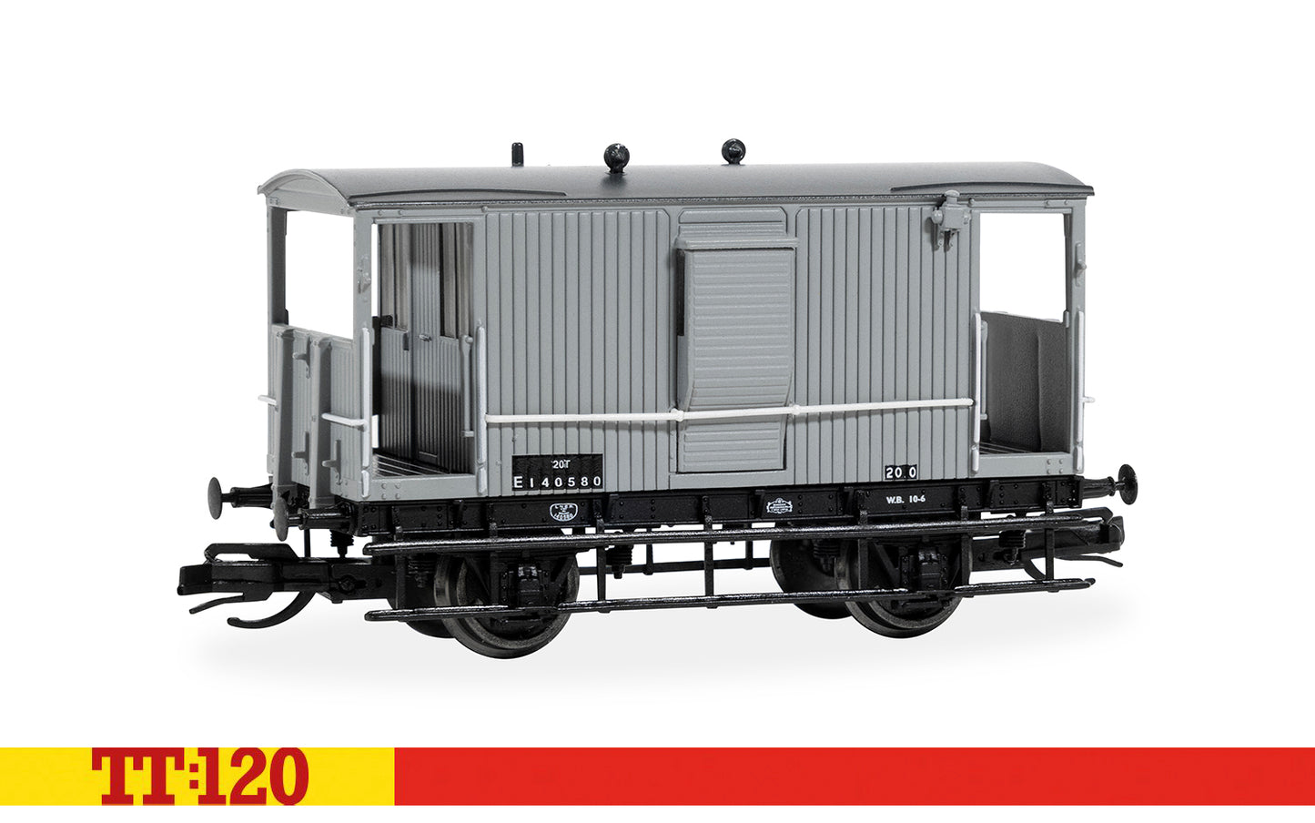 Hornby TT120 TT6045 BR ex LNER Brake Van E140580 - Chester Model Centre