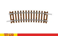 Hornby TT8020 Half Curve - 1st Radius 15° 267mm - Chester Model Centre