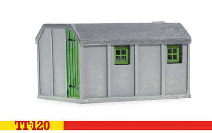 Hornby TT:120 Concrete Platelayers Hut - Chester Model Centre