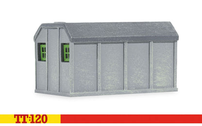 Hornby TT:120 Concrete Platelayers Hut - Chester Model Centre