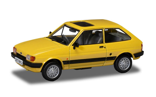VA14404 Ford Fiesta Mk2 1.1L, Citrine Yellow - Chester Model Centre