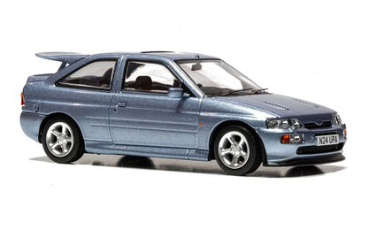 CORGI Vanguards VA14808 Ford Escort RS Cosworth Die-Cast Model Auralis Blue. No. N24 UPA - Chester Model Centre