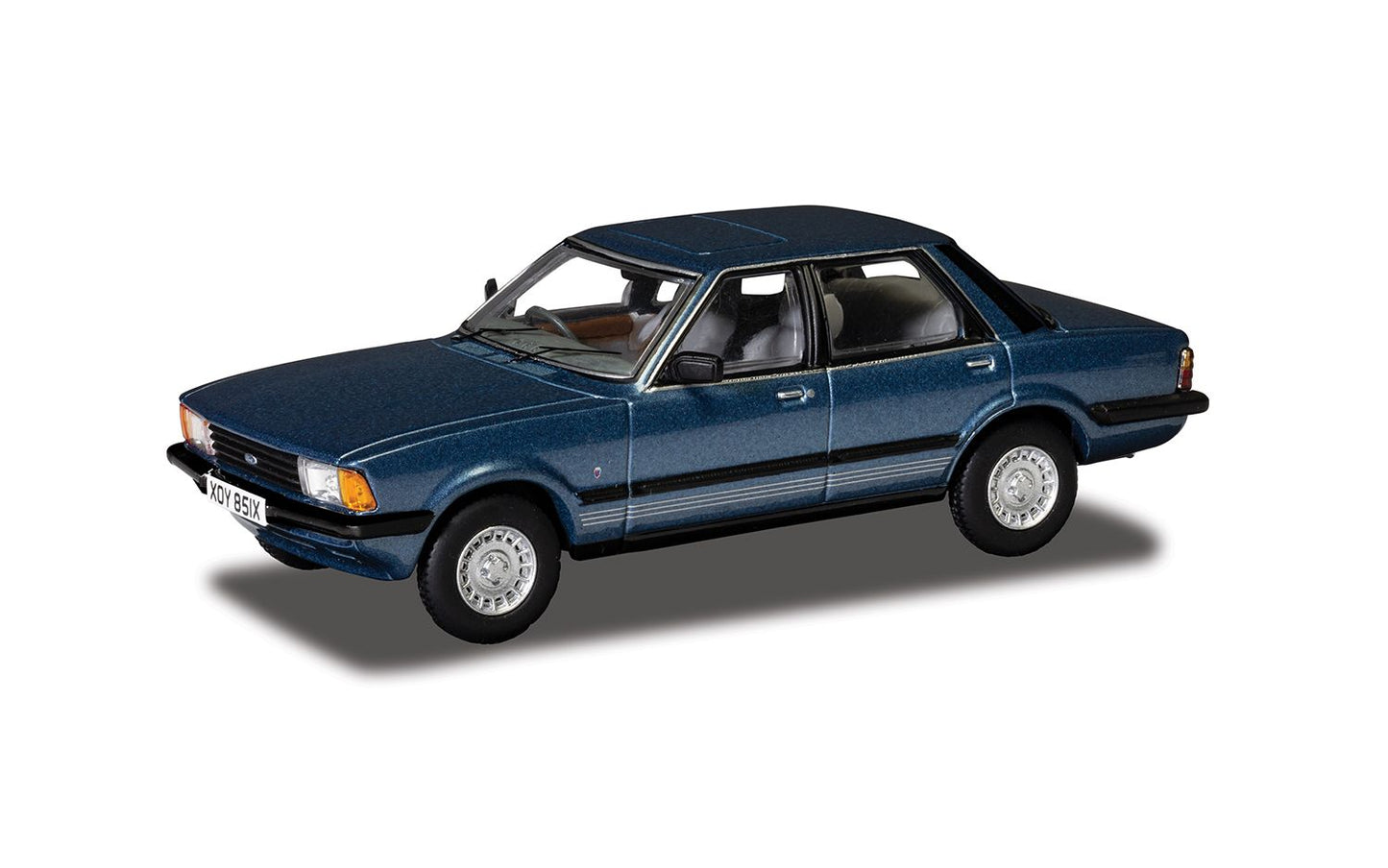 CORGI Vanguards VA15007 Ford Cortina Mk5 2.3 Ghia - Titan Blue - Chester Model Centre