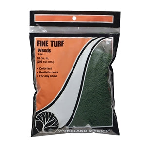 Woodland Scenics Weeds Fine Turf Bag WT46 - Chester Model Centre