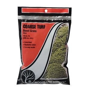 Woodland Scenics Burnt Grass Coarse Turf Bag WT62 - Chester Model Centre