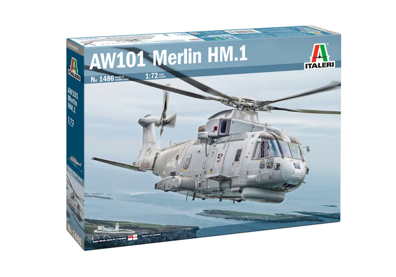 Italeri 1486 1:72 AW101 Merlin HM.1 - Chester Model Centre